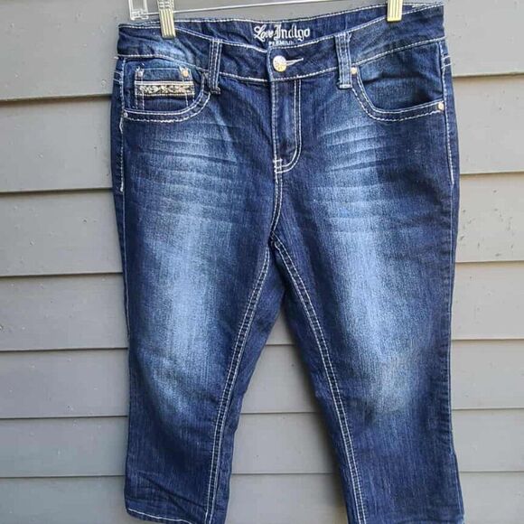 Love Indigo Denim - Love Indigo Premium Cropped Jeans size 10